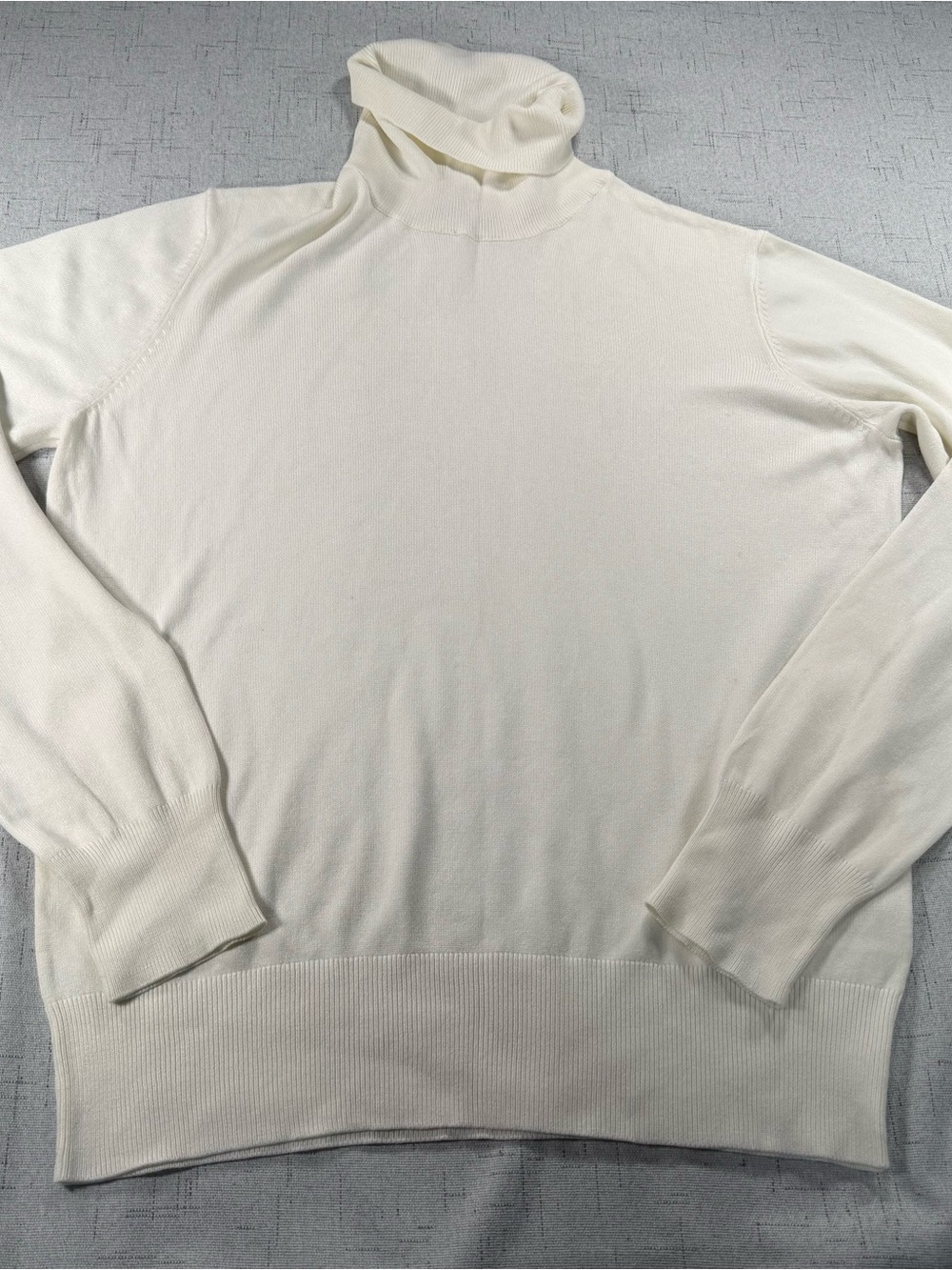 H&M Cream Turtleneck Sweater